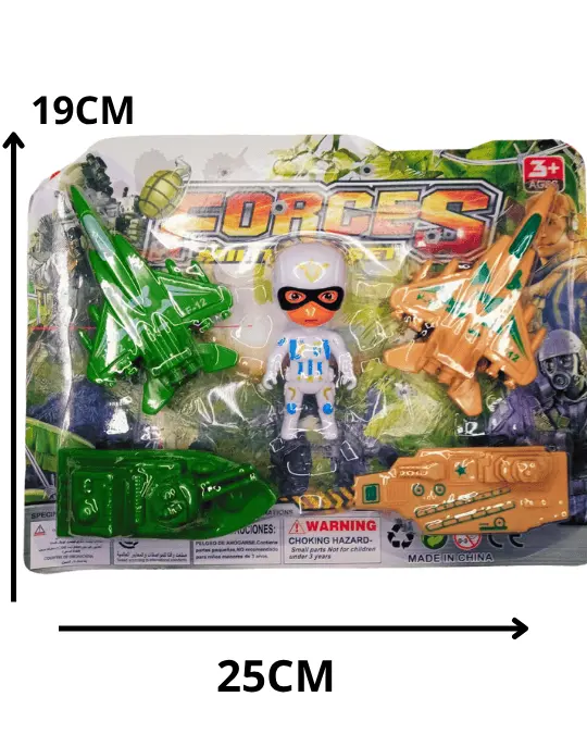 Set militar c/ muñeco